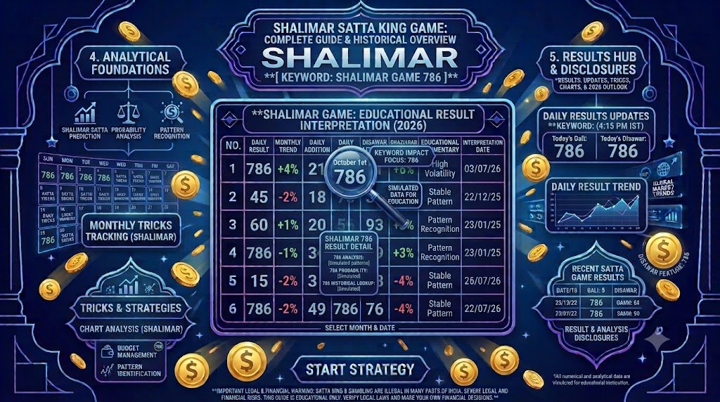 Shalimar Game 786